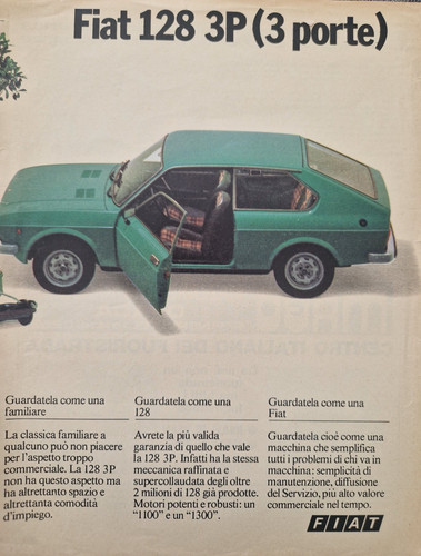 Fiat 128 porte - fiat, auto