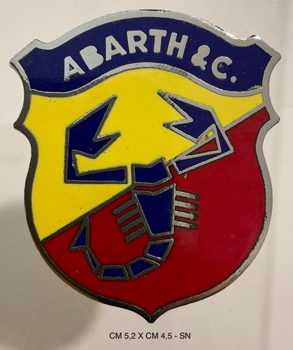 Abarth auto torino placca - c.,