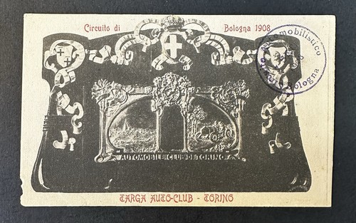 Cartolina circuito bologna - cartolina,