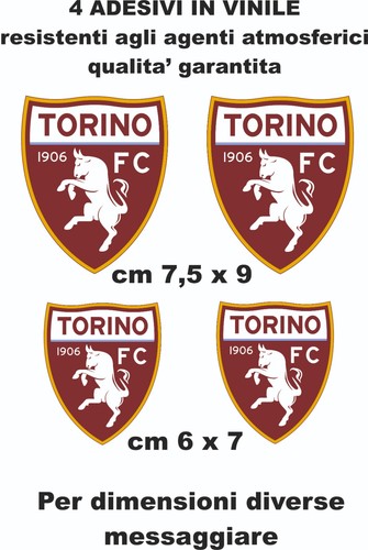 Adesivi torino calcio - torino,