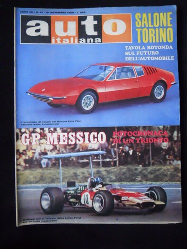 Auto italiana 1968 - auto,