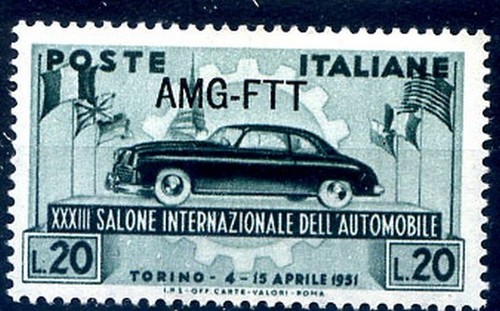 Trieste 1951 salone auto - trieste, a