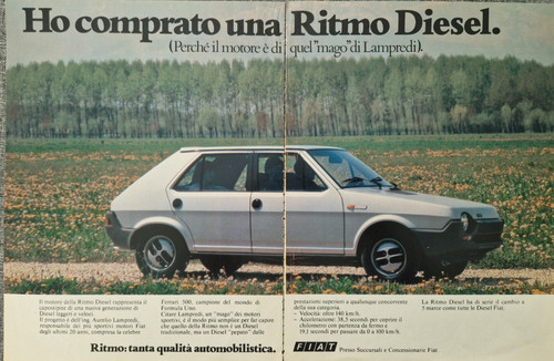 Fiat ritmo diesel auto - auto, torino