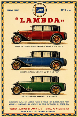 Lancia auto torino lambda - auto,