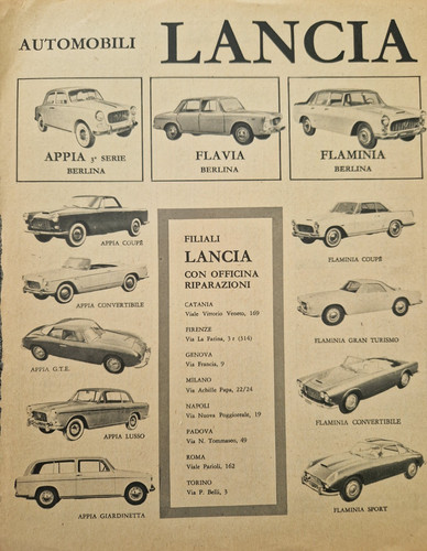 Lancia flavia appia flaminia - lancia,