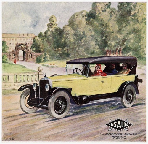 Pubblicita 1926 auto a - auto, s.a