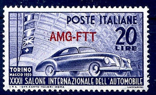 Trieste 1950 salone auto - ,