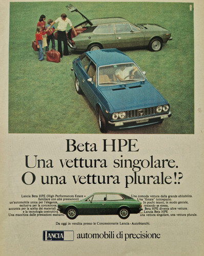 Lancia beta hpe auto - lancia,