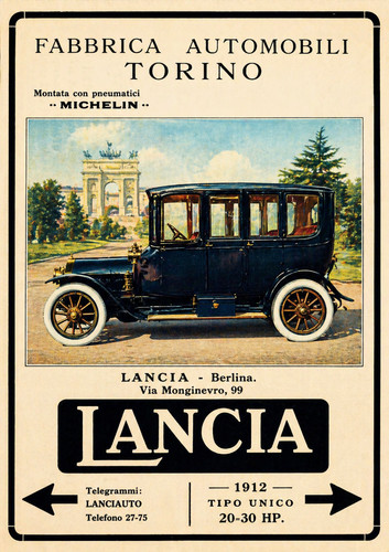 Lancia auto torino pubblicità - torino,