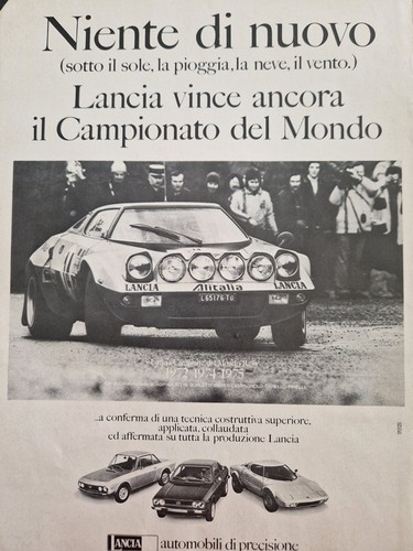 Pubblicità auto lancia - pubblicitÀ,