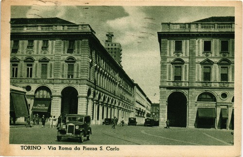 Torino città auto - torino, piazza