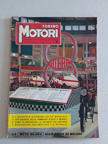Torino motori 1958 - torino,